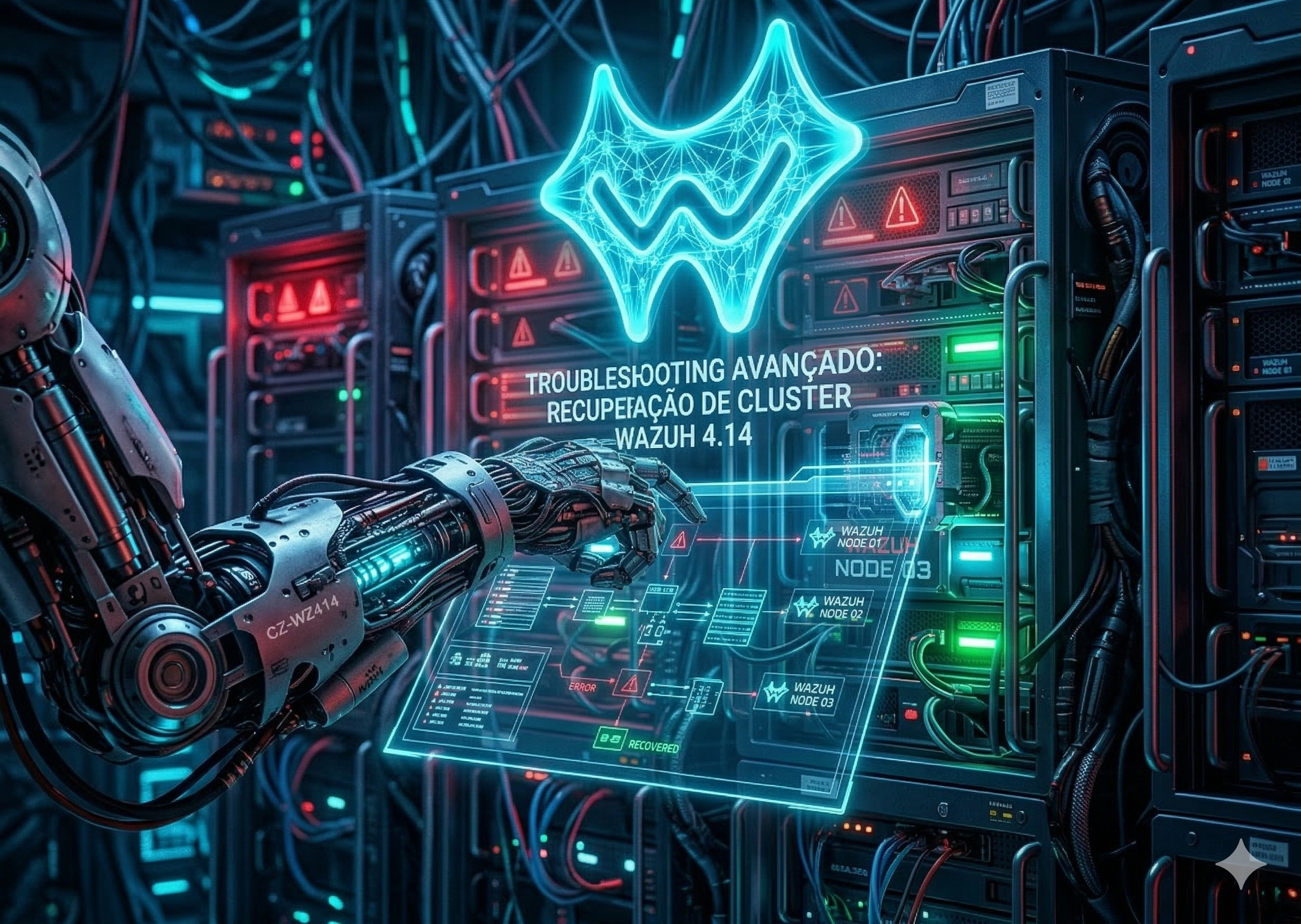 Troubleshooting Avançado: Recuperação de Cluster Wazuh 4.14